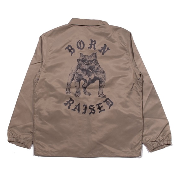 born x raised coach jacket